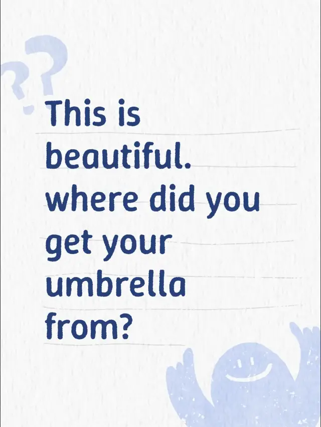 Commented on @Shore Thing Picnics’s post This is beautiful. where did you get your umbrella from?