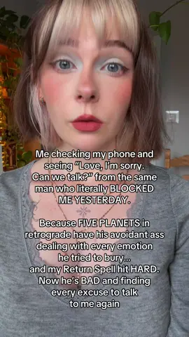 That “leave me alone” turned into “please answer” real quick  #witchtok #witchcraft #mercuryretrograde #exboyfriend #spirituality 