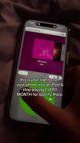 so much cooler😋😋 #spotify #larping #ipod #music #mp3player 