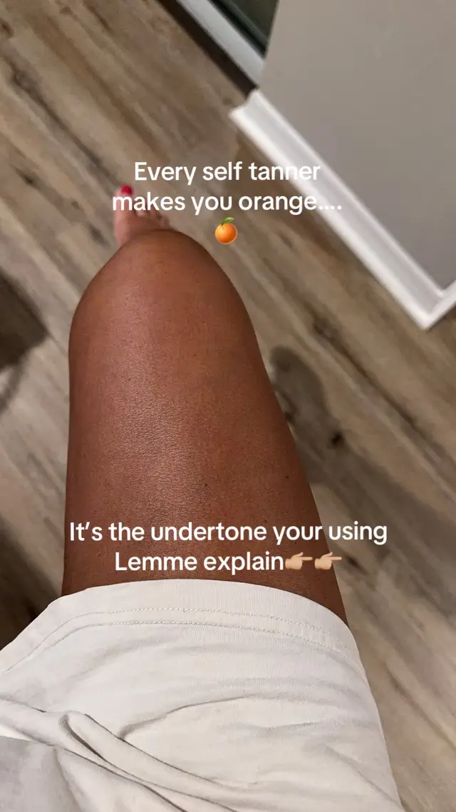 The only self tanner that gives deep rich bronze color instead of orange 👏 #tanning #selftanner #beautyhacks #tiktokshopblackfriday #tanskin 