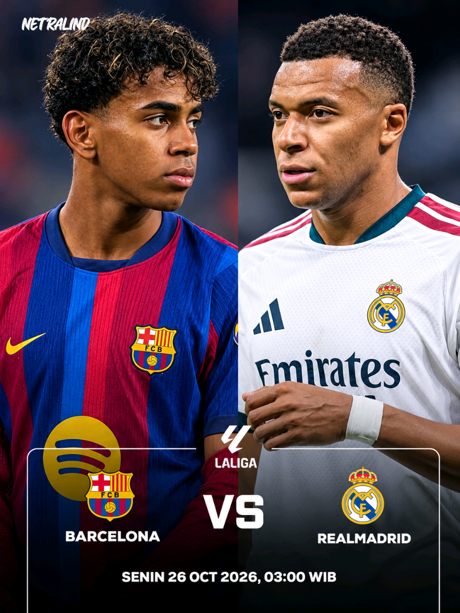 Elclassico‼️Prediksi Barca vs Madrid🔥 #barcelona #realmadrid #ElClasico #yamal #mbappe 