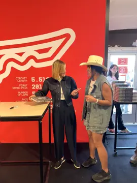 Meeting #suziewolff at @Circuit of The Americas so much fun! #f1 #cota #mercedes #girlsinsports 
