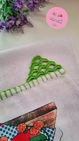 mais um passo a passo bico de crochê arco #crochettiktok #passoapasso #amocroche #crochet #panodeprato 