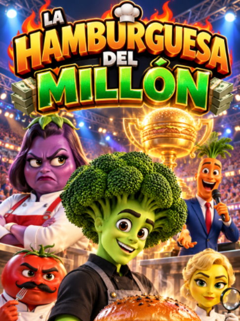 hamburguesa especial - parte 2 #animation #frutinovelas #fruitsanimation #novelasdefrutas #storiesanimated #novelfruits #aistory #animated #ai