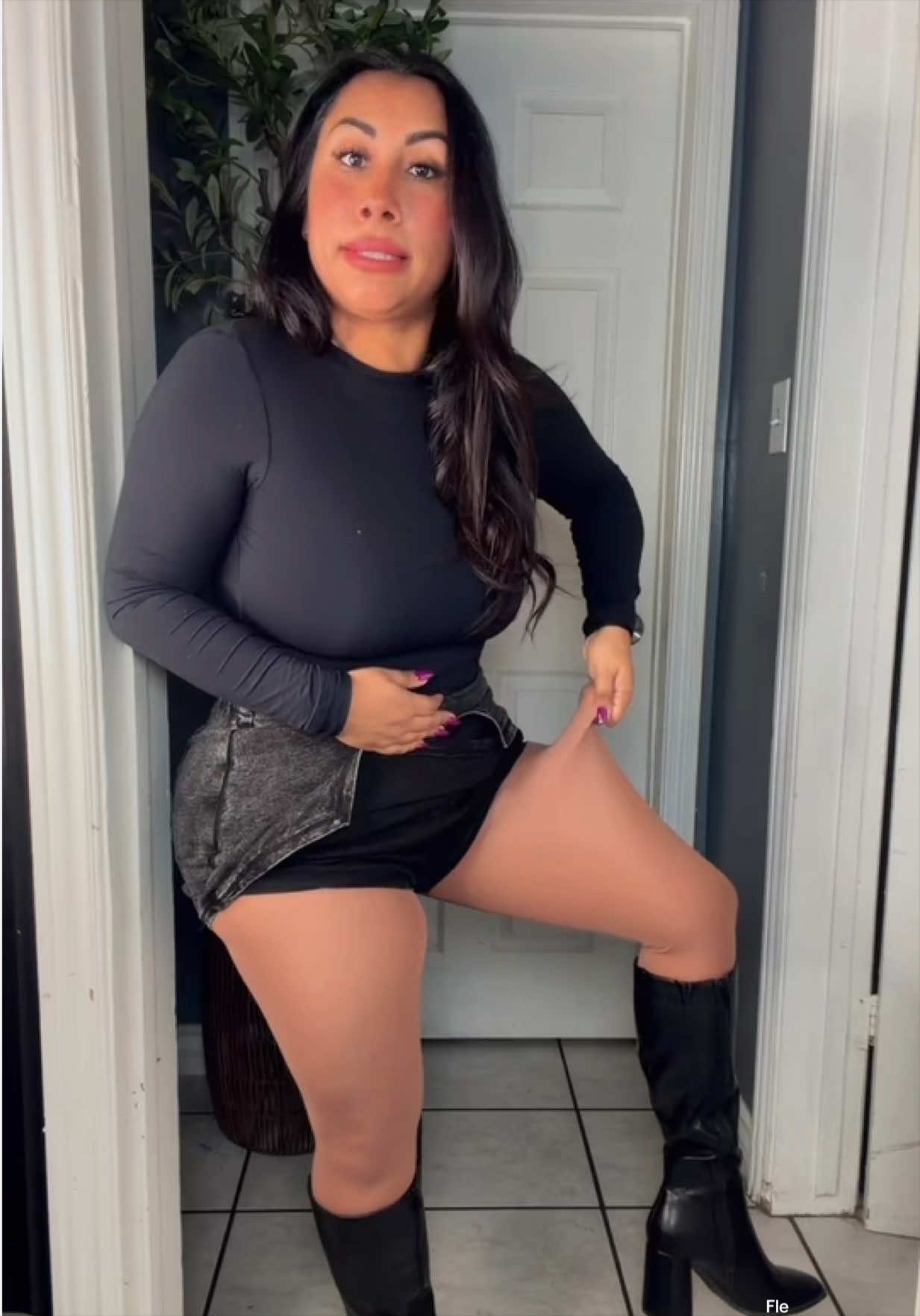 Fleece lined tights! Cellulitis! Tummy control! Legs! #fleecelinedtights #tummycontrol #tiktokshopcreatorpicks #cellulite #legs 