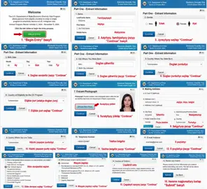 ⚠️ Bu diňe öwrediji nusgadyr. Resmi anketa açylanda maglumatlary barlap dolduryň. 🌐 Resmi saýt: dvprogram.state.gov ❤️ Peýdaly bolsa, wideony paýlaşyň we sahypamy yzarlamagy unutmañ!  💬 Düşünmedik ýeriňiz bolsa, teswirlerde ýazyň! #dasoguz🧿ahal🧿lebap🧿balkan🧿mary🧿 #kesfetbeniöneçıkart #AmerikadaYasam #AmerikaDurmusy #Turkmenistan 