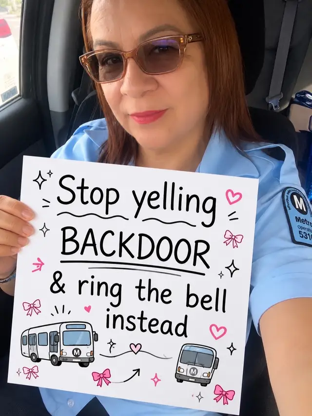 No need to yell at all … #metrolife #coachoperator #lametro #lacmta 