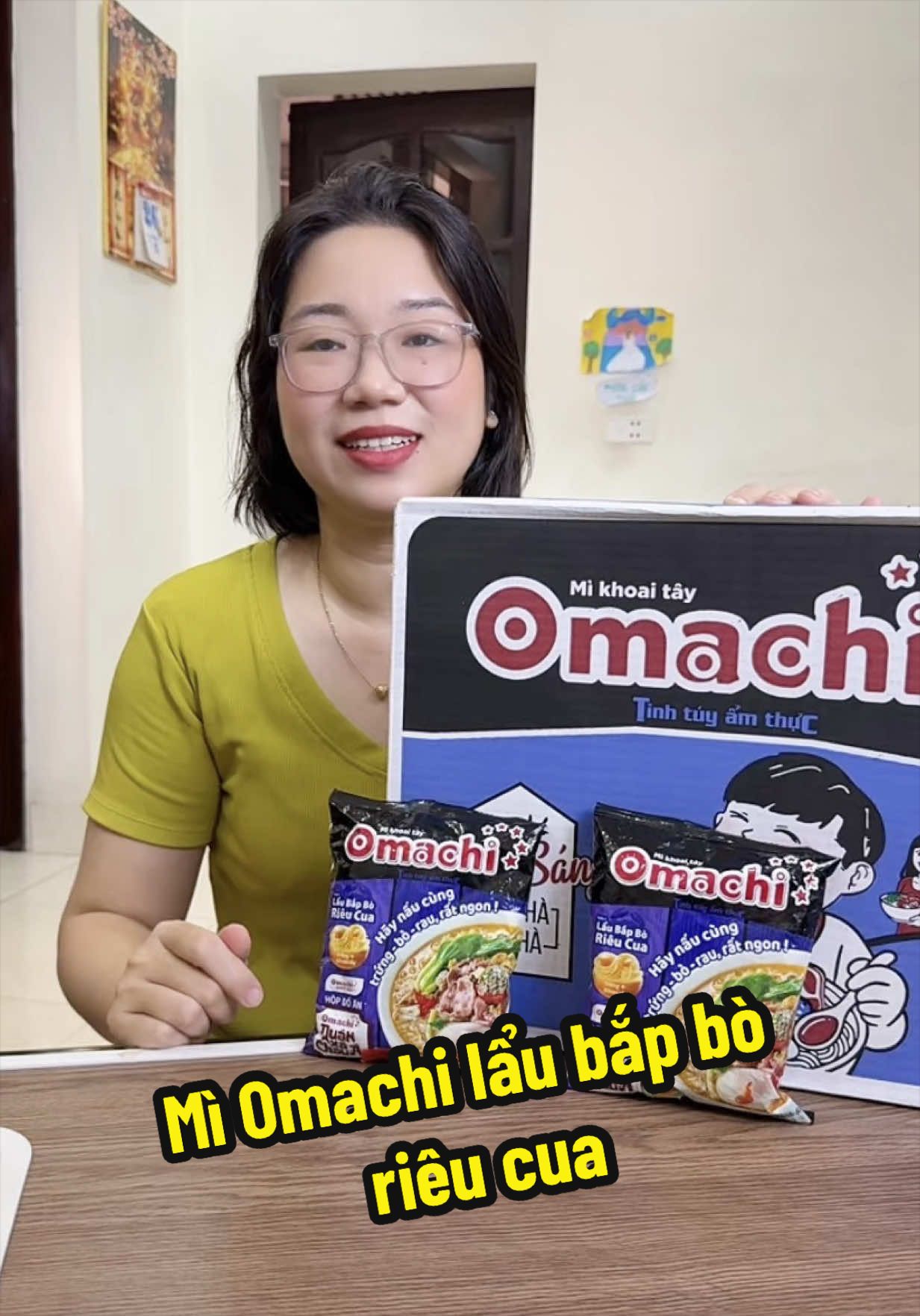 Mì Omachi lẩu bắp bò riêu cua, hương vị thơm ngon, nước xốt đậm đà #bepleo #omachi #miomachi #omachilaubapborieucua #milaubapborieucua 