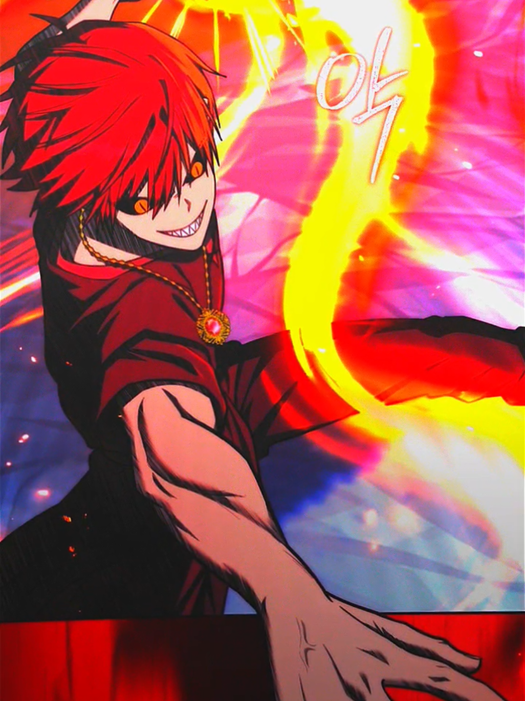 mba nya loh ya berani banget lawan anomali || Title: Barbarian’s Adventure In A Fantasy World #manhwa #foryou #fortexfrtx 
