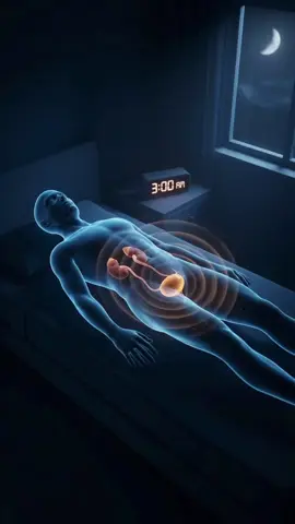 Why does your bladder wake you at 3 AM? 😴🚽 It's not a weak bladder — it's your kidneys' night shift! 🌙 How many times do YOU wake up at night? 👇 Educational content only — not medical advice. #Nocturia #KidneyHealth #Sleep #Bladder #MedicalAnimation  