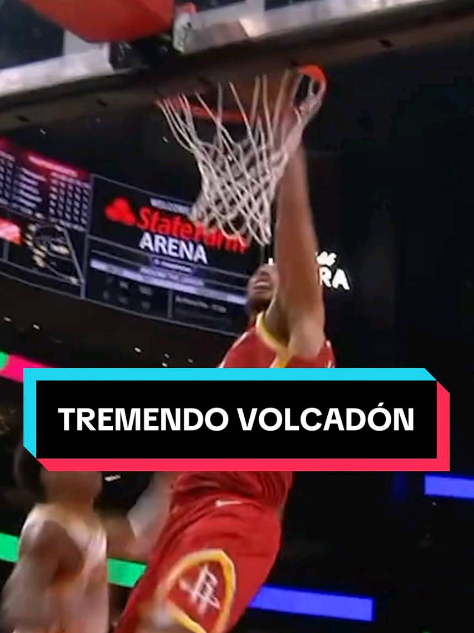 ¡QUÉ VOLCADÓN DE SENGUN! 💥 | #NBA #basketball #TikTokDeportes #rockets 