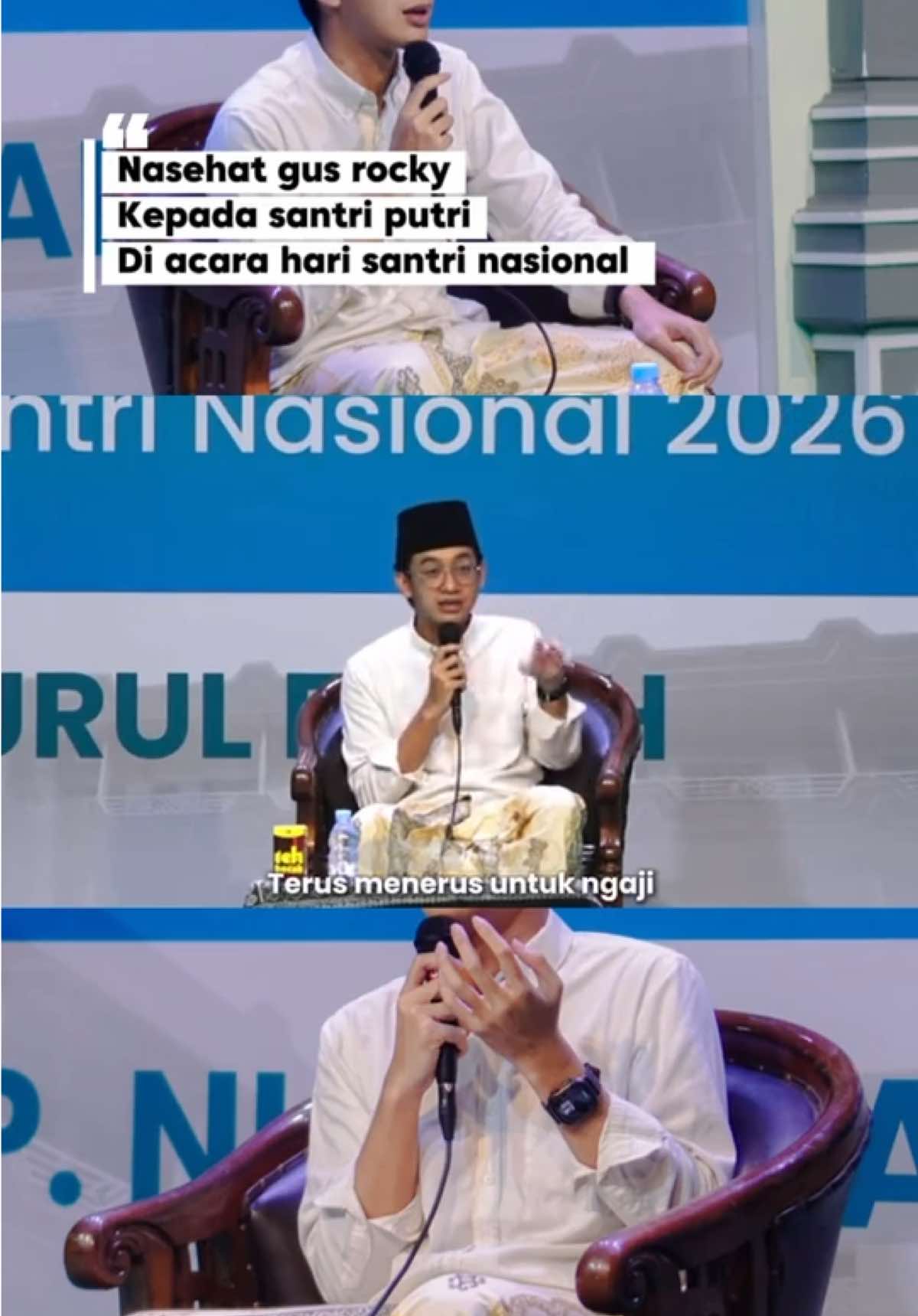 Nasehat gus rocky kepada santri putri di acara hari santri nasional  #harisantrinasional #gusroqi #gusrockymuhammadsyibli #gusrockyploso #gusrocky 