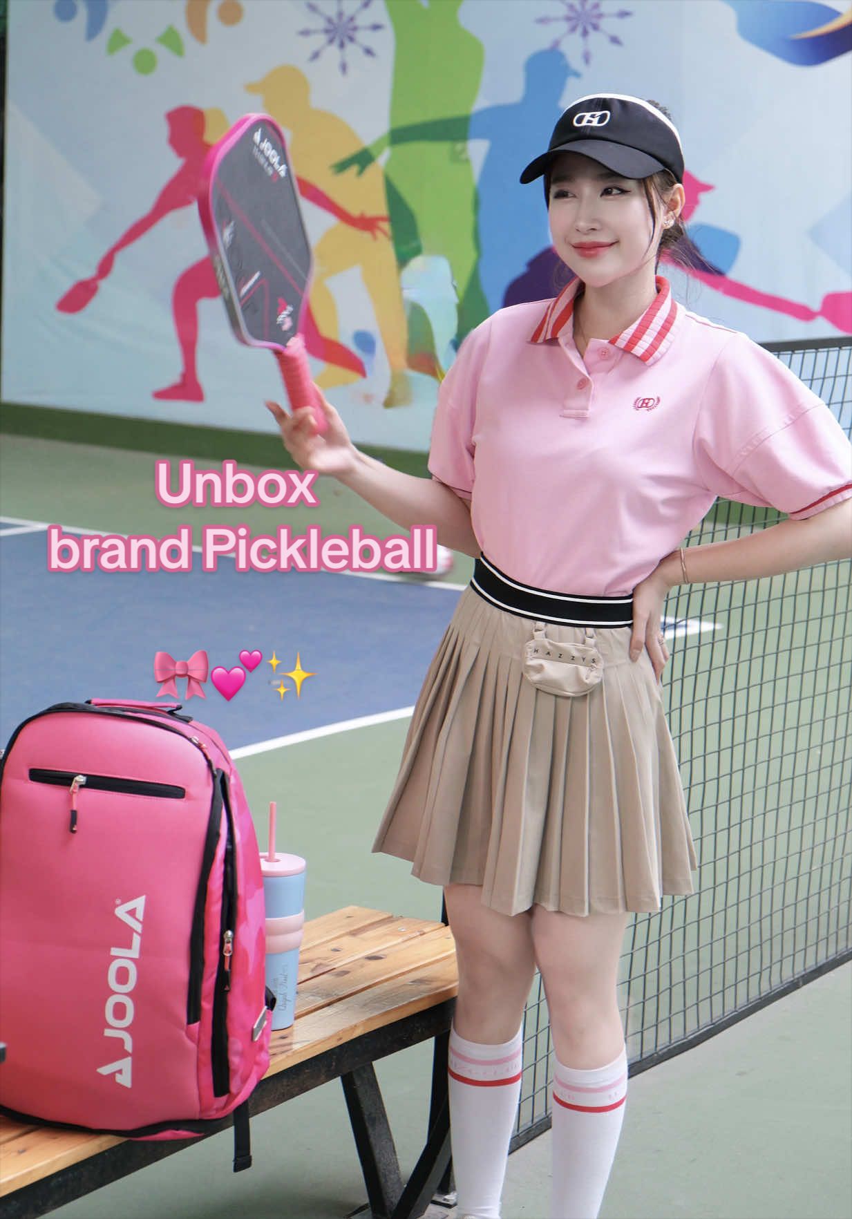 unbox brand pickleball iu thíc của tuii 🥰 #unboxing #fashion #thoitrangnu #pickleball #pickleballtiktok 