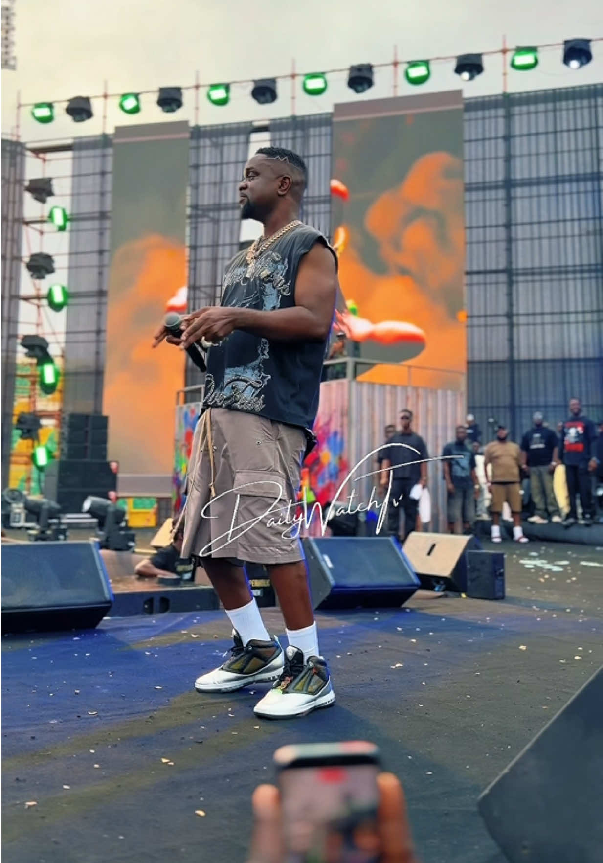 Sarkodie Finally Dance his Signature Dance at Rapperholic 2026 in Kumasi at Baba Yara Sports Stadium  Follow DailyWatchTv For More Updates  #trending #viral #dailywatchtv #politics #entertainment 