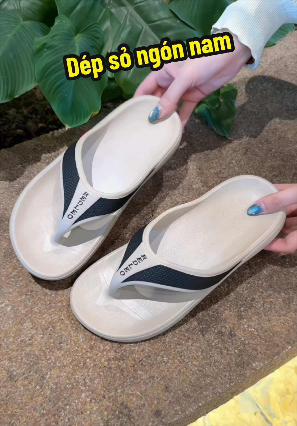 Dép sỏ ngón nam đi nhẹ #muataitiktokshop #vyvyreview #depsongon 