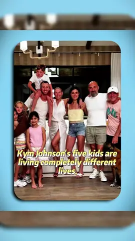Kym Johnson's five kids are living completely different lives. #KymJohnson #celebrity #foryou#usa #fyp