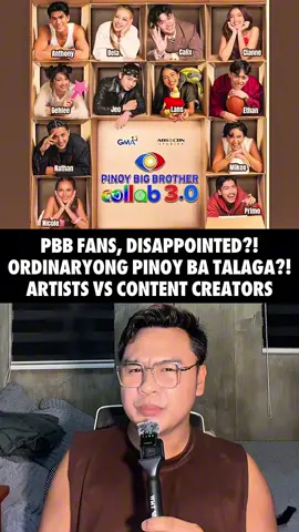 PBB, ORDINARYONG PILIPINO BA TALAGA? Artists, content creators, or totally unknown personalities? 🤔 Marami ang umaasang makakakita ng mga ordinaryong Pinoy na wala pang exposure sa social media, pero ngayong may bloggers at artists sa bahay ni Kuya, natupad ba talaga ang pangako ng PBB? Para sa akin, ordinaryong tao pa rin naman ang content creators na nagsikap bumuo ng pangalan online. Pero kapag may thousands or millions of followers ka na, ordinaryo ka pa rin ba sa paningin ng publiko? 👀 Ikaw, anong masasabi mo? Gusto mo ba ng influencers at artists, o mas gusto mong mga housemates na first time pa lang makikilala ng publiko? Comment your thoughts! 🔥 #PBB #PinoyBigBrother #PBBHousemates #PBBLatest #RealityTV