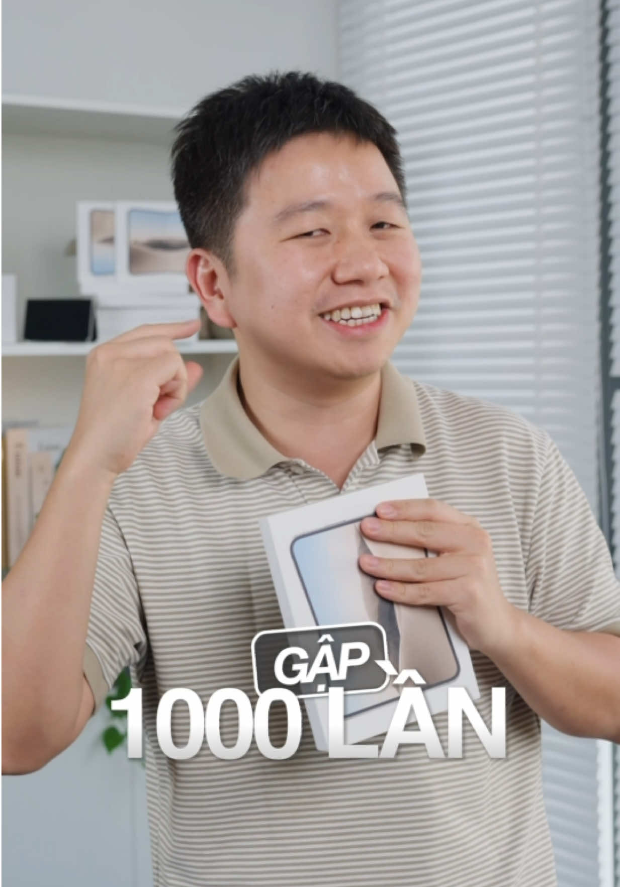 Nếp gập trên iPhone Duo ngay khi mở hộp và sau 1000 lần sẽ khác nhau như nào? #schannel