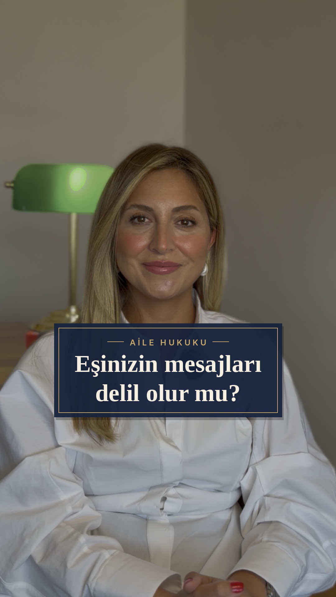 Boşanma davasında WhatsApp mesajları delil olur mu? Her mesaj delil değildir. Cevap videoda. Bu içerik genel bilgilendirme amaçlıdır; somut durumunuz için bir avukata danışınız. #boşanma #boşanmadavası #ailehukuku #delil #avukat