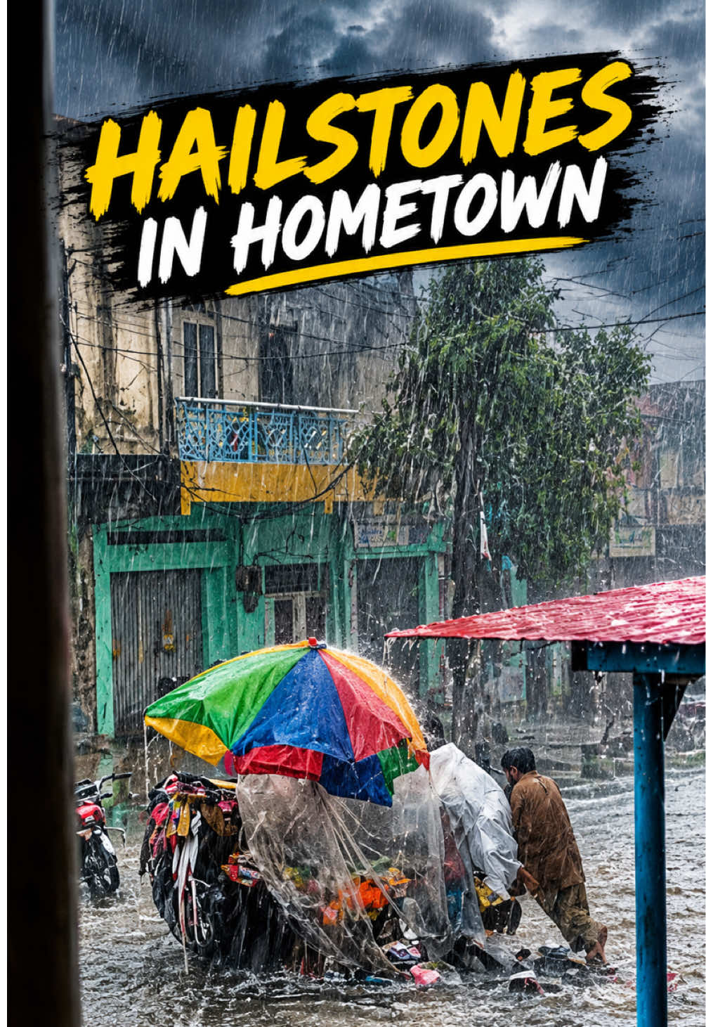 🌧️⛈️ Hailstorm in Our Hometown, KPK! 🌧️ قدرت کا اپنا ہی رنگ ہے، ہمارے ہوم ٹاؤن میں موسلا دھار بارش اور ژالہ باری کا خوبصورت مگر حیران کن منظر! ❤️🌨️ 📍 Hometown, KPK, Pakistan 🇵🇰 🎥 Follow for more village life & nature vlogs 