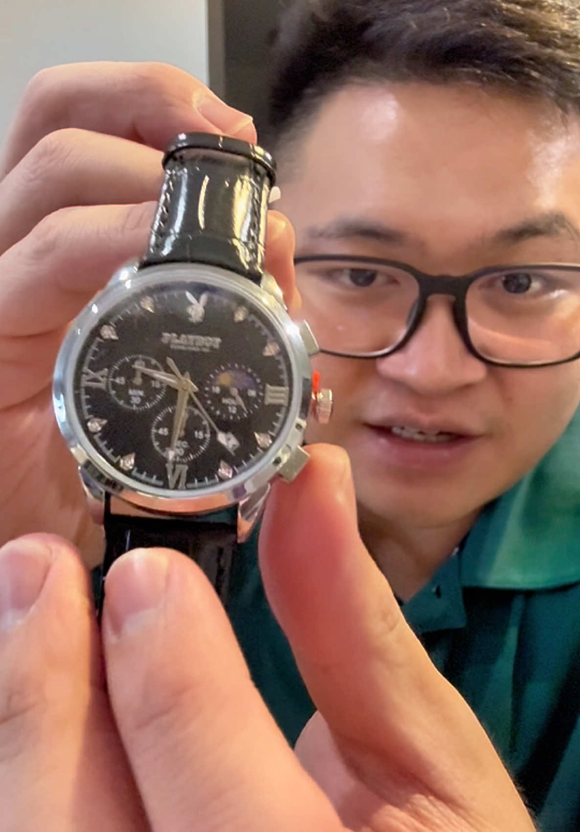 Playboy men watch. Suitable as a gift for men. #watch #watches #playboywatch #jamtangan #jamlelaki 