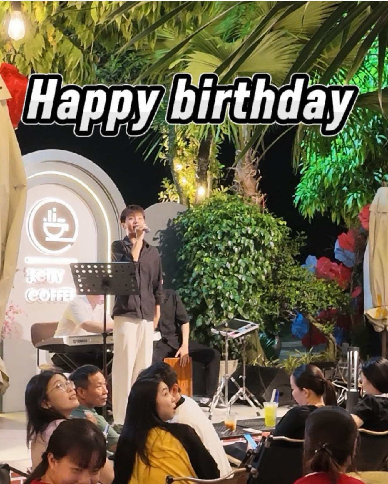 🎂💚 ECITY GỬI LỜI CHÚC MỪNG SINH NHẬT 24.10 💚 Ecity xin gửi lời chúc mừng sinh nhật đến tất cả khách yêu có mặt trong đêm Acoustic tối qua ạ! 🥳🎂 Chúc mọi người tuổi mới thật nhiều sức khỏe, niềm vui và luôn ngập tràn hạnh phúc. Cảm ơn khách yêu đã lựa chọn Ecity để cùng tận hưởng một buổi tối âm nhạc thật chill và ý nghĩa. 🎶✨#ecitycoffe #duchoa #canhdongdieutanduc #acoustic #xuhuong 