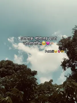 তোমাকে পাগলের মতো ভালোবাসি.!🥹💗🫶🏻 #foryou #fyp #foryoupage #viralvideo @TikTok Bangladesh 