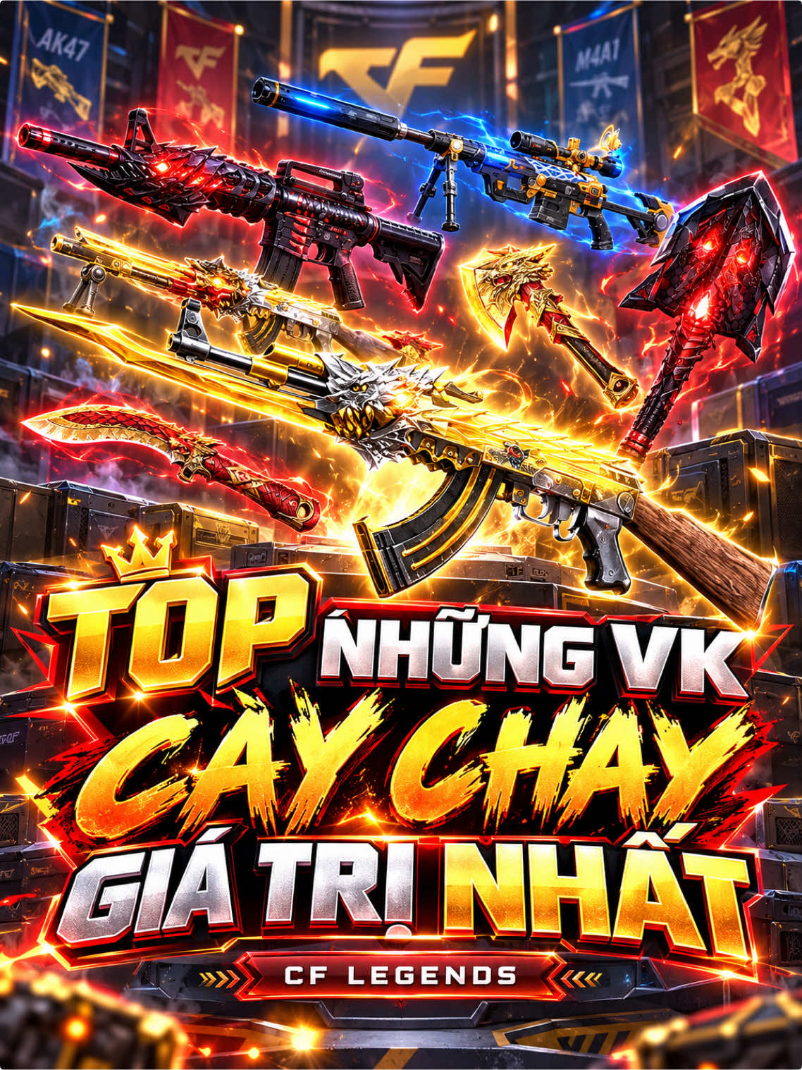 Bài đăng 43: Ước gì ra sự kiện săn cốt như trước nhỉ! #cflugc #cflcreator #cfl #crossfirelegendsvng 