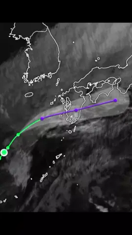 Champi is potentially to make landfall in Japan as Extratropical Cyclone ⚠️🌀 #typhoon  #alert  #champi #fyppppppppppppppppppppppp  #stormtok 