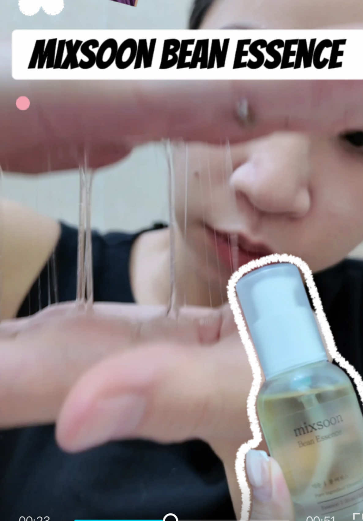 Lần đầu thấy Natto texture có trong Mixsoon Bean Essence luôn 😱 - #tinhchatnatto #mixsoon 