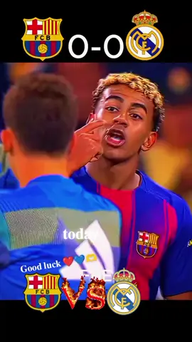 barcelona vs real madrid #today#lamineyamal #viralvidotiktok #1milionviews #oromotiktok❤️💚❤️ethiopiantiktok 
