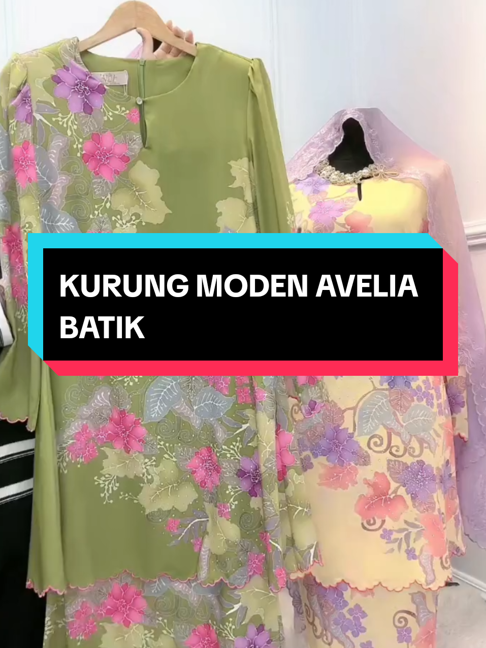 Avelia kurung batik cantik nampak mewah nampak exclusive..sesuai pakai pergi kerja pergi kenduri pun sangat lurve #kurungkenduri #bajuraya2027 #kurungriau #fypviral 
