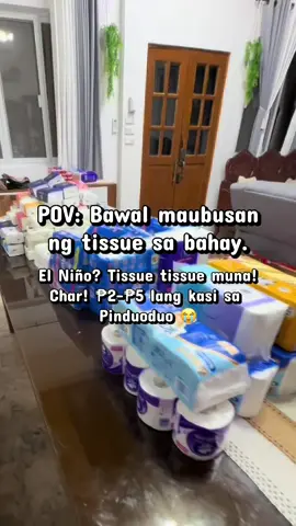 Feeling bongga sa dami ng stock, pero presyong tipid pa rin! 🧻✨ El Niño prep man o hindi, bawal maubusan ng tissue sa bahay. Sa presyong ₱2 to ₱5 lang per pack sa Pinduoduo, kailangan talagang mag-stock! Bodega o Laundry Shop: @Jay S.  Pinduoduo Overdose: @Jay S.  Unboxing Aftermath: @Jay S.  #Pinduoduo #Philippines #PinduoduoHaul #SulitFinds #BudolFinds