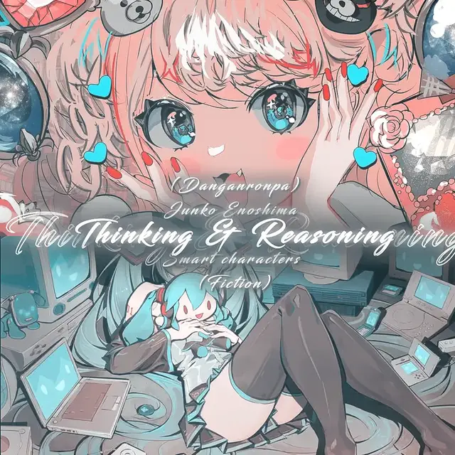 Probably some of her strongest categories, in which she is obviously unrealistic. The take is roughly like this: Junko Enoshima vs Smart Characters in reasoning and Thinking 1. Junko Enoshima vs Light Yagami     Reasoning no diff(-)    Thinking no diff(-) 2. Junko Enoshima vs Rerir    Reasoning no-low diff(-)    Thinking no-low diff(-) 3. Junko Enoshima vs Michael Scofield     Junko no diff(-)    Junko low-mid diff(-) 4. Junko Enoshima vs Shin Tsukimi     Junko no diff(-)    Junko low-mid diff 5. Junko Enoshima vs Baku Madarame    Junko low-mid diff(-)    Junko low diff 6. Junko Enoshima vs Composite Aki    Junko low-mid diff    Junko low-mid diff 7. Junko Enoshima vs Ronova    Junko mid-high diff(-)    Junko low diff(-) 8. Junko Enoshima vs Kiruma Souichi    Junko mid diff    Junko mid diff 9. Junko Enoshima vs Guo Jia    Junko mid diff    Junko mid-high diff(-) 10. Junko Enoshima vs Composite L     Junko high diff     Junko high diff 11. Junko Enoshima vs Alice & Nicole     Junko high diff     Junko high-v.high diff 12. Junko Enoshima vs Sparkle      Junko high-v.high diff     Junko high-v.high diff(+) 13. Junko Enoshima vs Tanya von Degurechaff      Junko mid-high diff     Junko very high diff 14. Junko Enoshima vs Mitya      Junko very high diff (+)     Junko extreme diff (+) 15. Junko Enoshima vs Akane Kurashiki      Junko extreme diff (-)     Junko extreme diff (+) 16. Junko Enoshima vs Kanade Otonokoji      Junko extreme diff (+)     Junko extreme diff (+) 17. Junko Enoshima vs Dottore      Dottore extreme diff (+)     Junko high-v.high diff(+) Overall: Reasoning 16/17 Thinking 17/17#danganronpa #danganronpa #GenshinImpact #HonkaiStarRail #dottore @Eru @Loliking >w< @Axiolix @Graves @Riku Dola @Кугат @Aleph_Lazy 