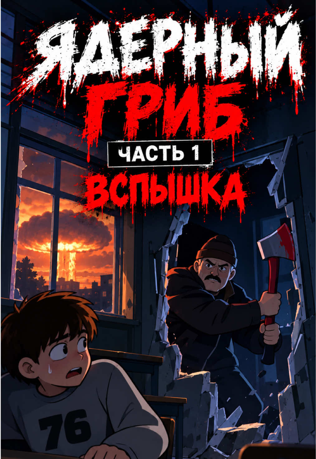 Ядерный гриб #истории #выживание #анимация #апокалипсис #чтоесли 