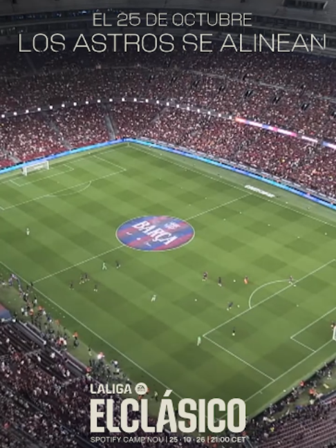 🪐 The stars align on the pitch. 🌍 The whole world has its eyes on one place. 🔥 Everything is set for an #ELCLÁSICO that's OUT OF THIS WORLD! #LALIGAEASPORTS #DeportesEnTikTok
