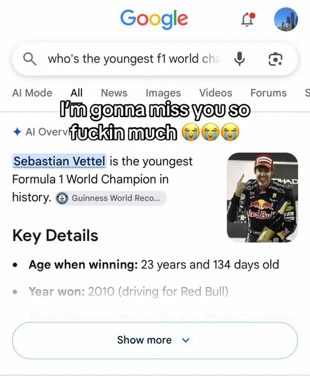 @maxverstappen pls take him out into turn one ik you can do it ❤️❤️❤️ #sebastianvettel #formula1 #kimiantonelli #austin #notmyworldchampion 