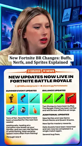 HappyGal discusses recent changes to Fortnite Battle Royale, including item updates, shotgun buffs, and new collectibles like shock rocks and quack snacks. Dive into the latest strategies for maxing out sprites! #Fortnite #BattleRoyale #GamingUpdates #VideoGames #FortniteChanges