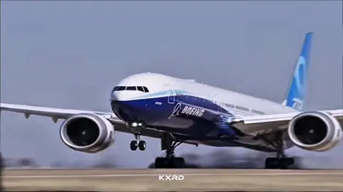 B777-9/x Brake test🇺🇸 / crazy brake😬 / #aviation #b777xedit #boeing #b777x #avgeek 