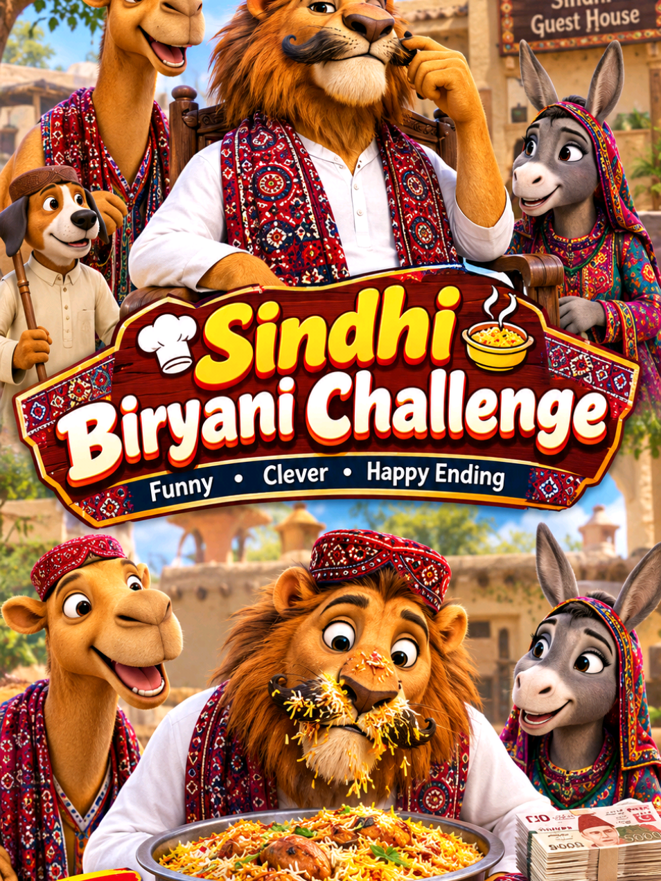 آخر تائين لازمي ڏسجو 🤣😳 #tiktokgrowthchallenge #sindhi #aivideos #sindhiaifunnyvideo #fyp 