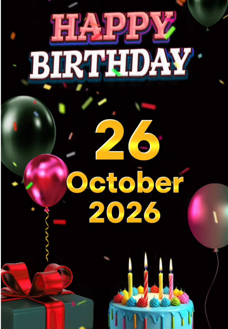 birthday 26 October  #birthdaytemplate #happybirthdaytoyou #milad Want to make this viral‑hit birthday‑template video? It’s super‑easy. I’ll walk you through it step‑by‑step.Tap the CapCut template button in the bottom‑left corner.If you can’t find it, go to my profile and open this video. Tap the CapCut icon at the bottom‑left, then press the red button to use the template. Upload a photo you love, tap Next, and just wait for it to finish processing. ¿Quieres hacer este video‑plantilla de cumpleaños viral? Es súper fácil. Te explico paso a paso.Toca la plantilla de CapCut en la esquina inferior‑izquierda.Si no la encuentras, ve a mi perfil y abre este video. Toca el icono de CapCut abajo a la izquierda, luego pulsa el botón rojo para usar la plantilla. Sube una foto que te guste, toca Siguiente y solo espera a que termine de procesarse. #capcut #capcutpioneer 