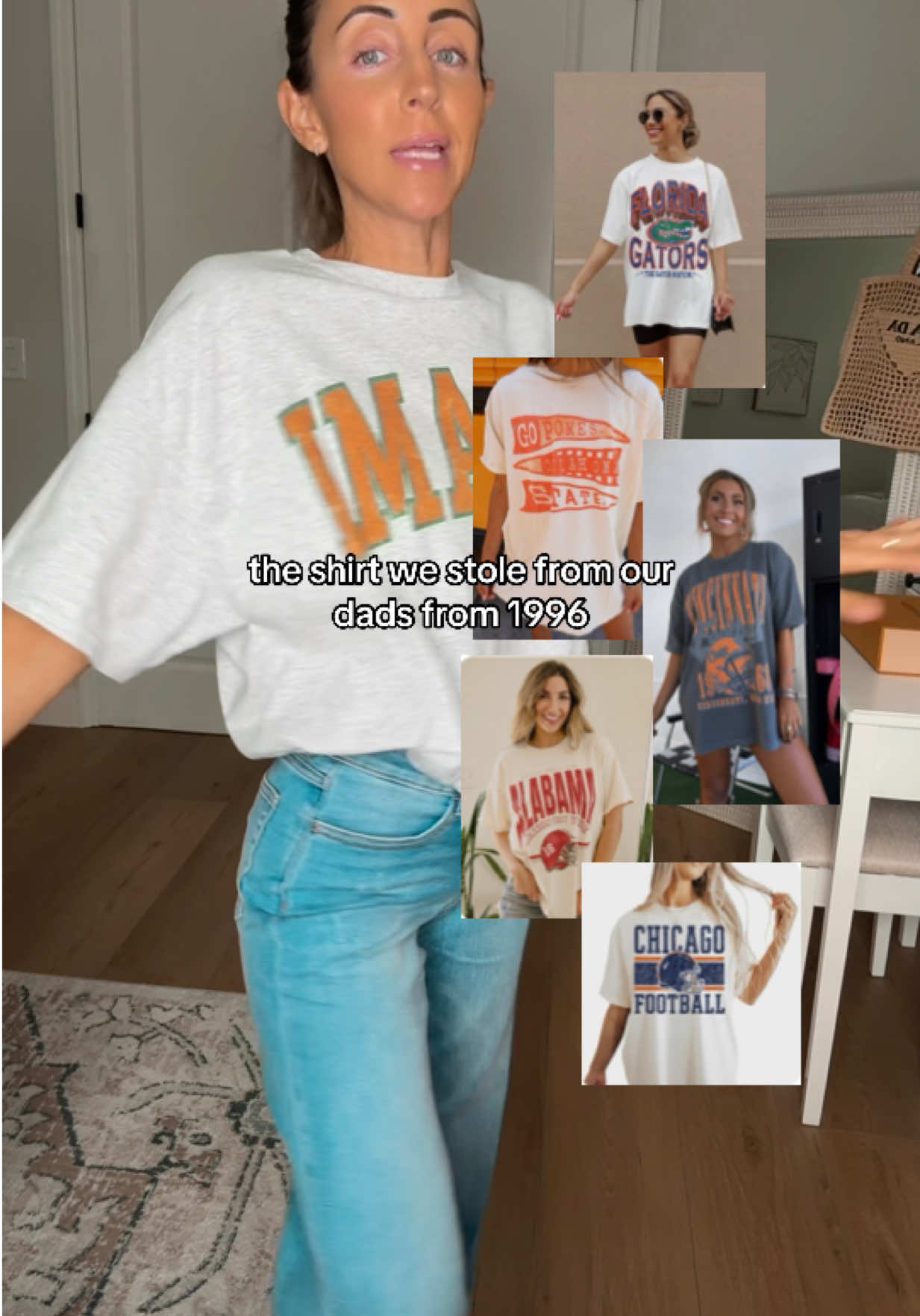 they don’t make college gameday tees like this anymore!! 🧡 comfiest oversized soft weekend uniform  #CollegeFootball #collegegameday #footballseason #vintagetee #vintage 