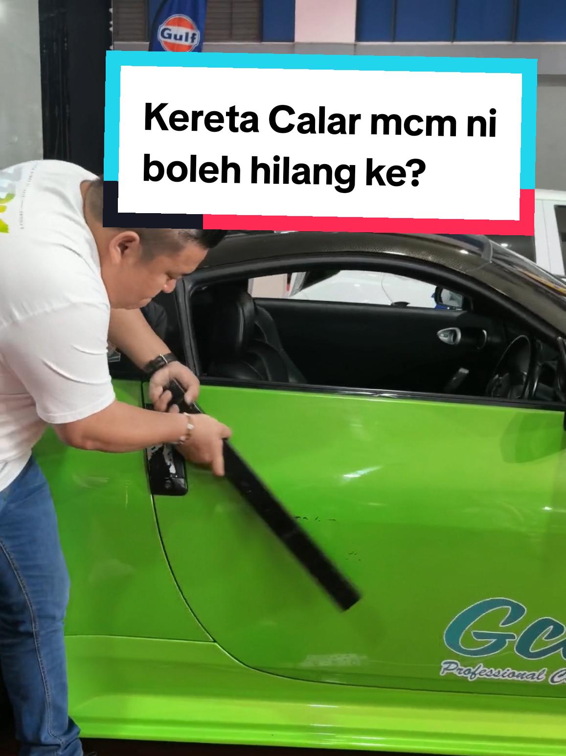 Kereta calar mcm ni boleh hilang ke? #unclel #car #carpolish #kereta #keretacalar 