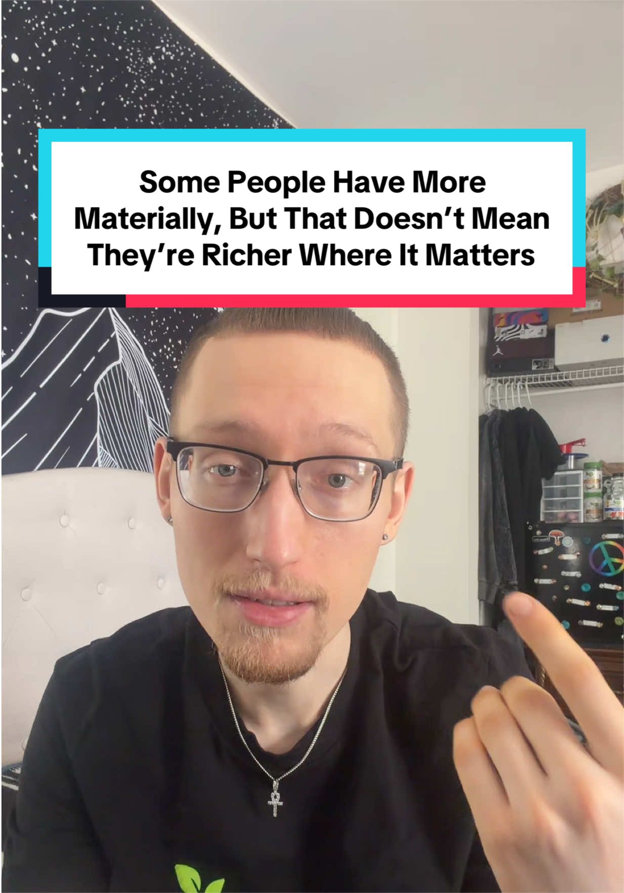 Not everyone who has more than you is richer than you. Some people are financially wealthy but spiritually bankrupt, constantly chasing the next thing because nothing they’ve acquired has taught them how to be content with themselves. #spiritualwealth #innerpeace #consciousliving #personalfreedom #builtdifferent 