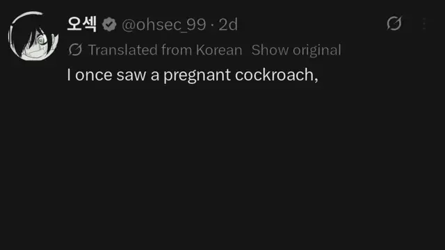 youre sick #fyp #twitter #cockroach 