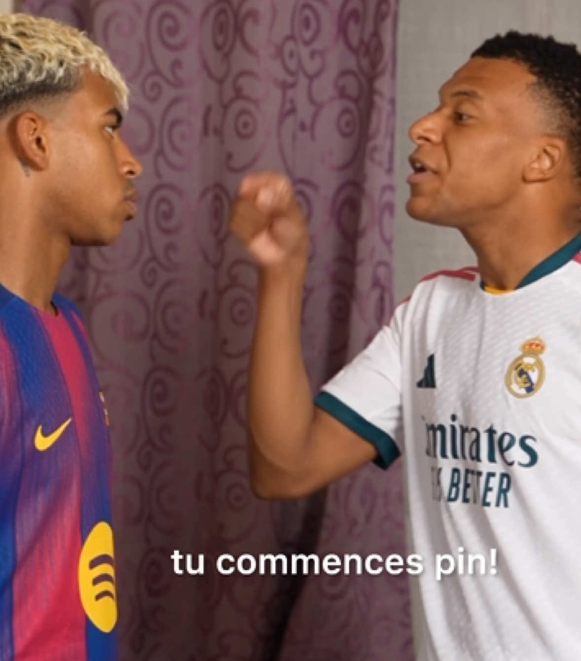 Tu es revenue encore non 😂 #tiktokcotedivoire🇨🇮 #real #barça #mbappe #videodrole  