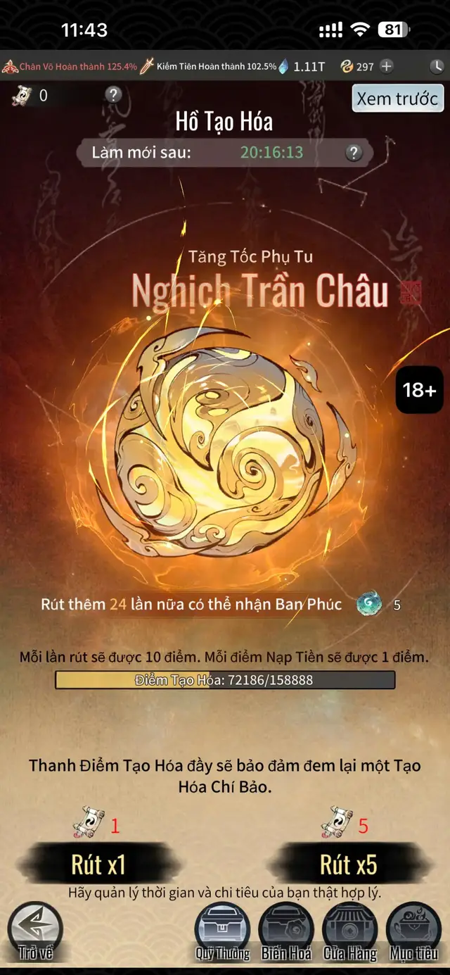 Ai ưng có thể nhắn riêng, hỏi vào thẳng chủ đề. #Kiếmtu #Thểtu #nntd #overmortal #nhatniemtieudaogzone 