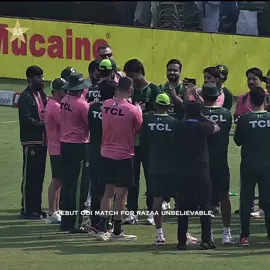 unbelievable odi debut for razaa 👀🥵🔥 #cricket #cricketlover #trending #fybシviral #grow 