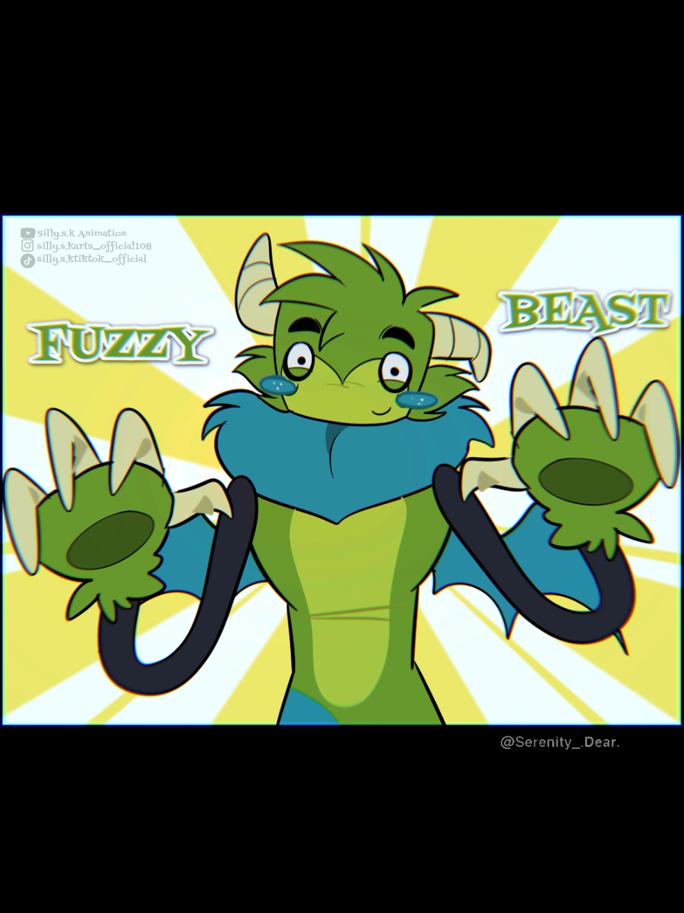 Waxwell's Fuzzy Beast 🧪 🧟[HALLOWEEN 2026🎃] #dandysworld #animation #meme #trend #edit