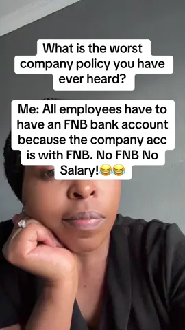 What company policy left you in disbelief 😂😂 #careertiktok #fyp